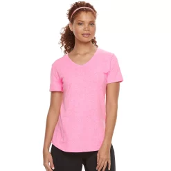 Women's Tek Gear® Essential Short Sleeve Tee -Tek Gear store 3090387 Punchy Pink