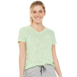 Women's Tek Gear® Essential Burnout Tee -Tek Gear store 3090912 Light Green Burnout