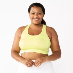 Plus Size Tek Gear® Seamless Low-Impact Sports Bra -Tek Gear store 3548821 Real Lemon