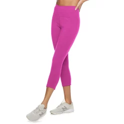 Women's Tek Gear® Essential High-Waisted Capri Leggings 15 Women's Tek Gear® Essential High-Waisted Capri Leggings -Tek Gear store 3977494 Fanatic Pink