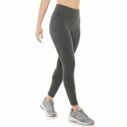 Women's Tek Gear® Essential High-Waisted Leggings -Tek Gear store 4276683 Slate Charcoal Heather
