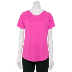 Women's Tek Gear® Baselayer Performance Tee -Tek Gear store 4348005 Pink Trillion