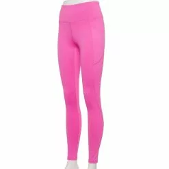 Women's Tek Gear® High-Waisted Pocket Leggings -Tek Gear store 4490797 Pink Trillion
