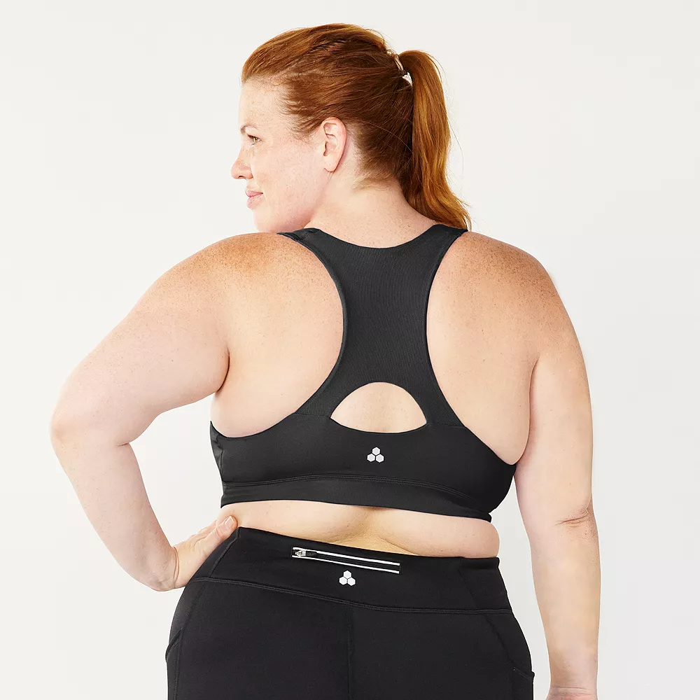 Plus Size Tek Gear® Zip-Front Medium Impact Sports Bra 22 Plus Size Tek Gear® Zip-Front Medium Impact Sports Bra - Image 22