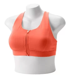 Plus Size Tek Gear® Zip-Front Medium Impact Sports Bra 39 Plus Size Tek Gear® Zip-Front Medium Impact Sports Bra -Tek Gear store 4787908 Coral Medley