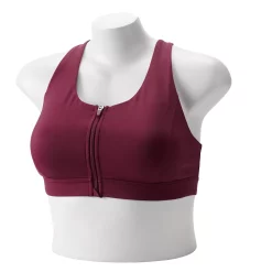 Plus Size Tek Gear® Zip-Front Medium Impact Sports Bra 28 Plus Size Tek Gear® Zip-Front Medium Impact Sports Bra -Tek Gear store 4787908 Night Sangria