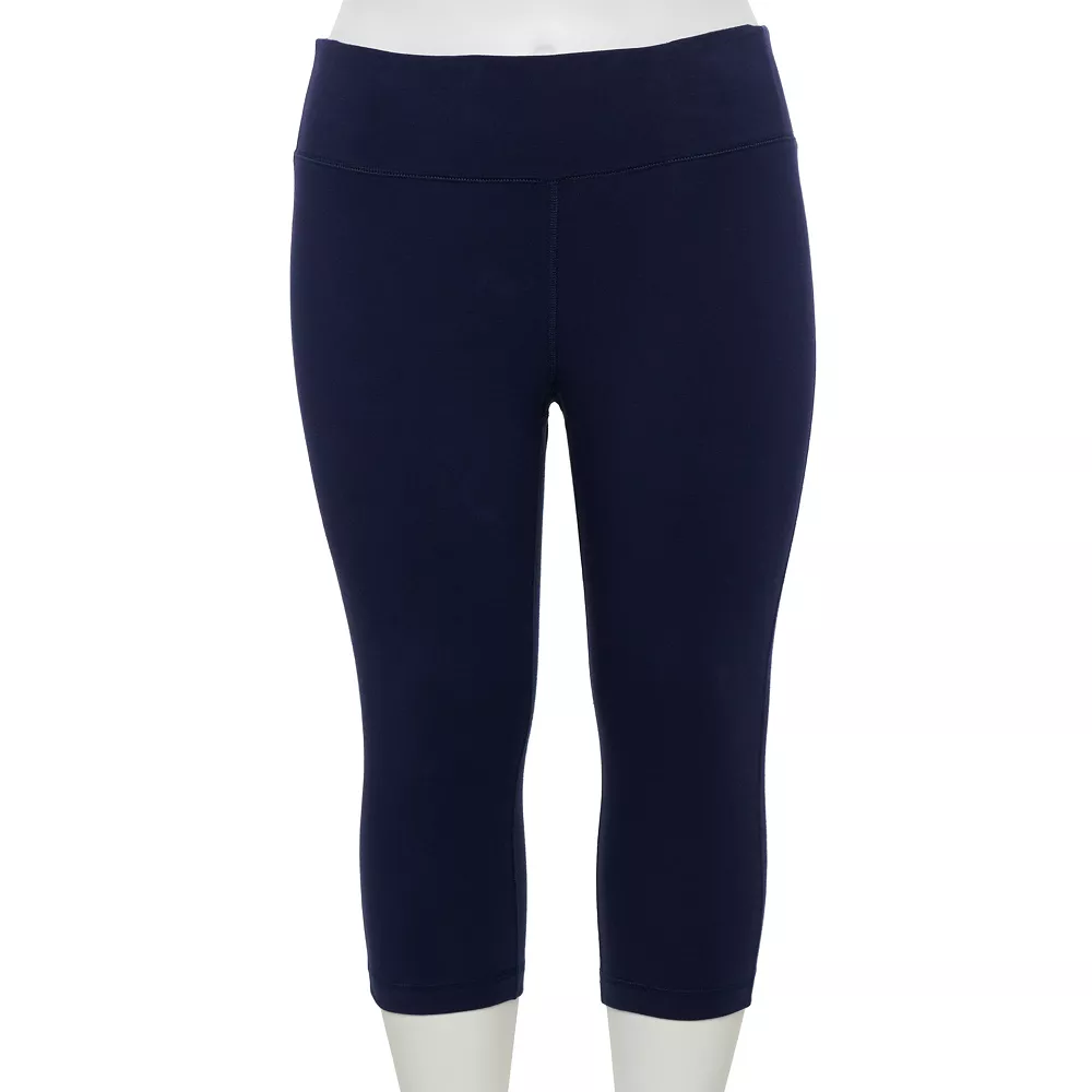 Women's Tek Gear® High-Waisted Skimmer Capri Leggings 2 Women's Tek Gear® High-Waisted Skimmer Capri Leggings - Image 2
