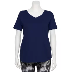 Plus Size Tek Gear® Core V-Neck Tee