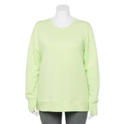 Plus Size Tek Gear® Ultrasoft Fleece Crewneck Sweatshirt 80 Plus Size Tek Gear® Ultrasoft Fleece Crewneck Sweatshirt -Tek Gear store 5000133 Awakening Green
