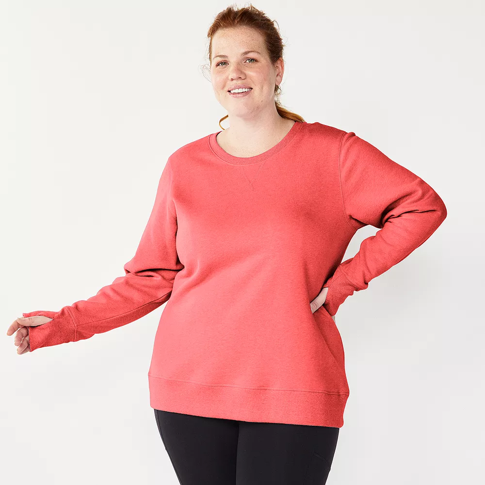 Plus Size Tek Gear® Ultrasoft Fleece Crewneck Sweatshirt 50 Plus Size Tek Gear® Ultrasoft Fleece Crewneck Sweatshirt - Image 50