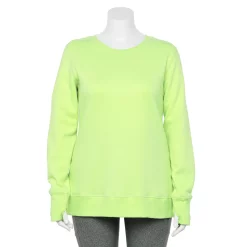 Plus Size Tek Gear® Ultrasoft Fleece Crewneck Sweatshirt 99 Plus Size Tek Gear® Ultrasoft Fleece Crewneck Sweatshirt -Tek Gear store 5000133 Green Romantica