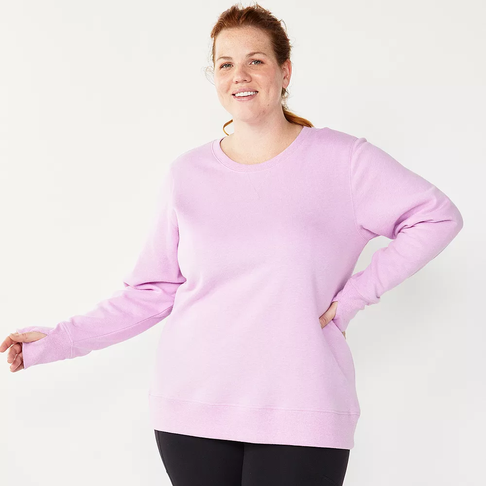 Plus Size Tek Gear® Ultrasoft Fleece Crewneck Sweatshirt 23 Plus Size Tek Gear® Ultrasoft Fleece Crewneck Sweatshirt - Image 23