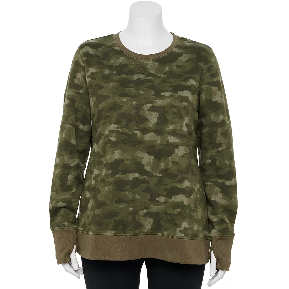 Plus Size Tek Gear® Ultrasoft Fleece Crewneck Sweatshirt 19 Plus Size Tek Gear® Ultrasoft Fleece Crewneck Sweatshirt - Image 19