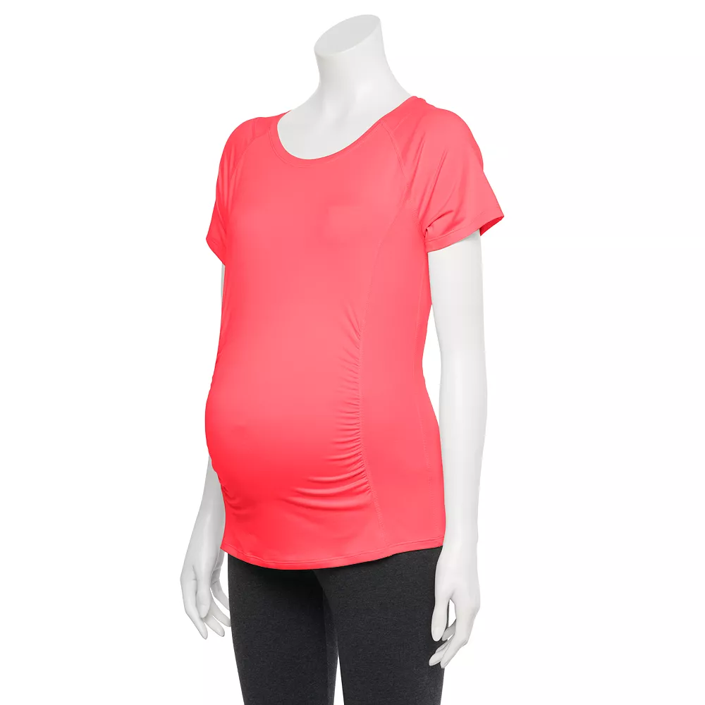 Maternity Tek Gear® Workout Tee 3 Maternity Tek Gear® Workout Tee - Image 3