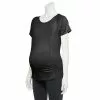 Maternity Tek Gear® Workout Tee 12 Maternity Tek Gear® Workout Tee -Tek Gear store 5014605 Mineral Black