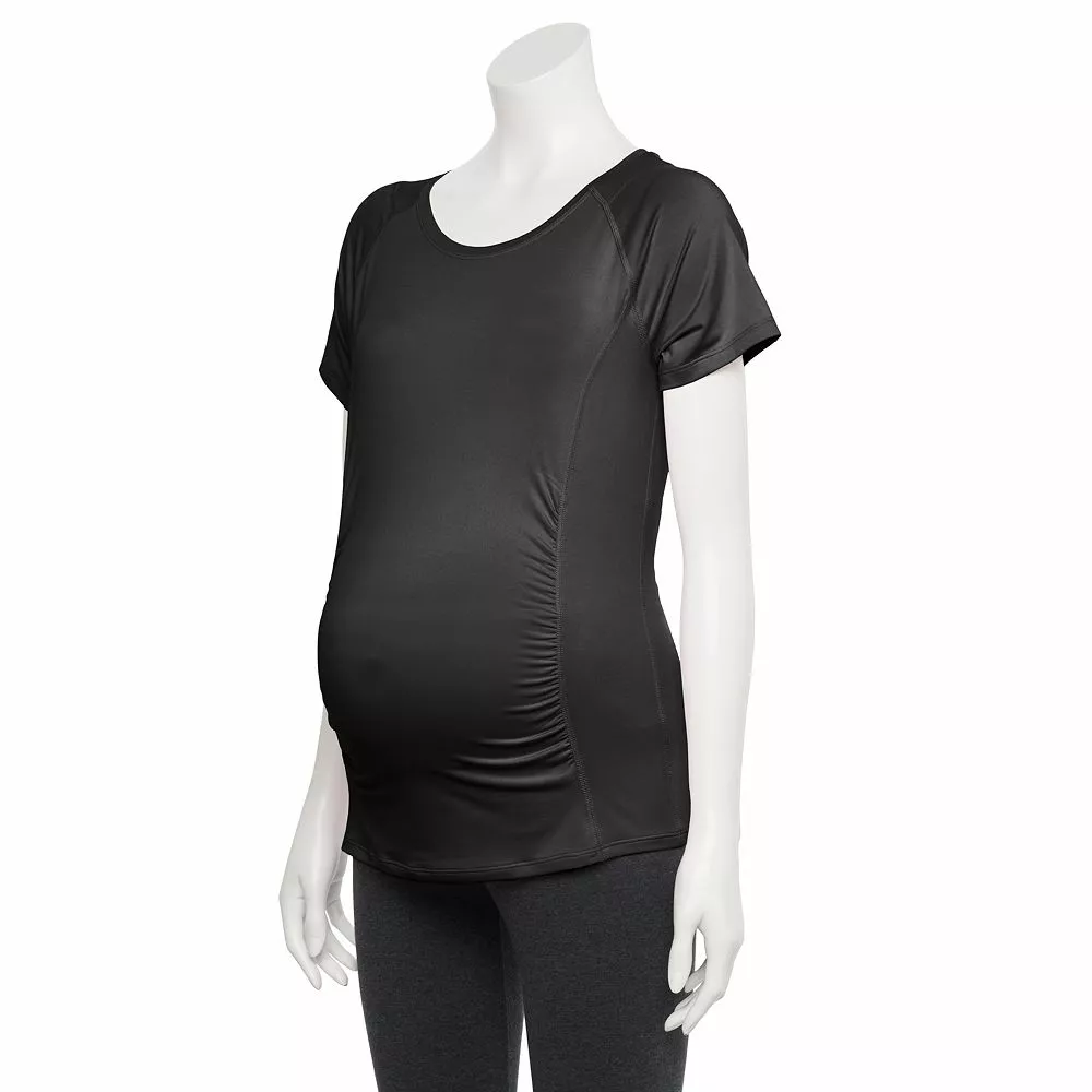 Maternity Tek Gear® Workout Tee 1 Maternity Tek Gear® Workout Tee