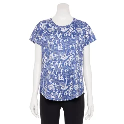 Women's Tek Gear® Performance Core Crewneck Tee 69 Women's Tek Gear® Performance Core Crewneck Tee -Tek Gear store 5015168 Blue Shapes