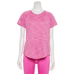 Women's Tek Gear® Performance Core Crewneck Tee 64 Women's Tek Gear® Performance Core Crewneck Tee -Tek Gear store 5015168 Pink Spacedye