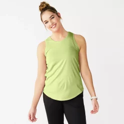 Women's Tek Gear® Core Crewneck Tank -Tek Gear store 5019963 Green Romantica