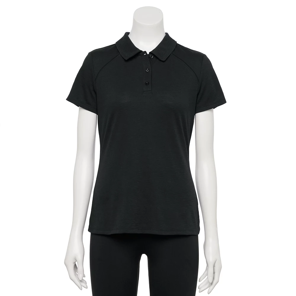 Women's Tek Gear® Button Placket Golf Polo 2 Women's Tek Gear® Button Placket Golf Polo - Image 2