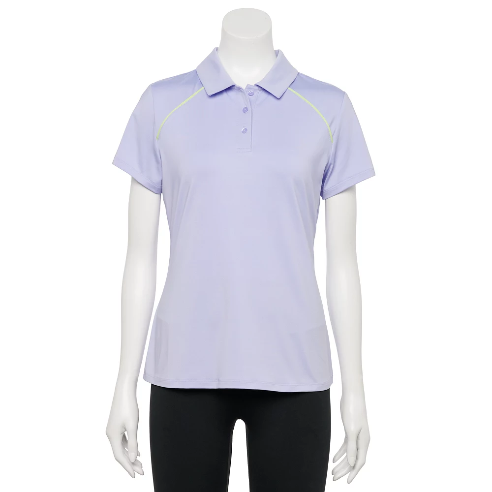 Women's Tek Gear® Button Placket Golf Polo 1 Women's Tek Gear® Button Placket Golf Polo