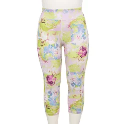 Plus Size Tek Gear® Pocket High-Waisted Capri Leggings -Tek Gear store 5182885 Lilac Swirled