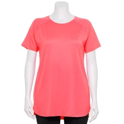 Plus Size Tek Gear® High Slit Tunic Tee -Tek Gear store 5227026 Melon Energy