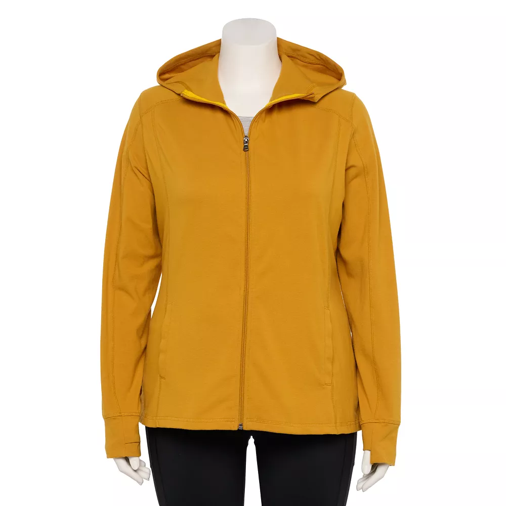 Plus Size Tek Gear® Essential Hooded Jacket 11 Plus Size Tek Gear® Essential Hooded Jacket - Image 11