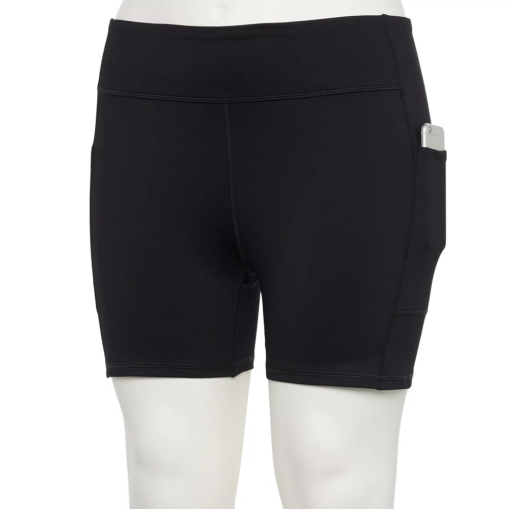 Plus Size Tek Gear® Core 5-in. High-Waisted Bike Shorts 1 Plus Size Tek Gear® Core 5-in. High-Waisted Bike Shorts