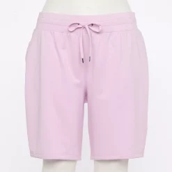 Plus Size Tek Gear® Weekend French Terry Bermuda Shorts -Tek Gear store 5231498 Daydream Purple