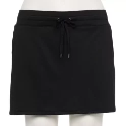 Plus Size Tek Gear® Weekend French Terry Skort -Tek Gear store 5231776 Black