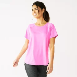 Women's Tek Gear® Core Crewneck Tee 14 Women's Tek Gear® Core Crewneck Tee -Tek Gear store 5232488 Pink Trillion