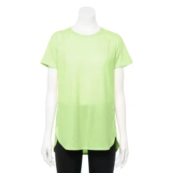 Women's Tek Gear® High Slit Tunic Tee -Tek Gear store 5232496 Brisk Mint