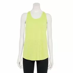 Women's Tek Gear® Racerback Tank -Tek Gear store 5232771 Green Romantica