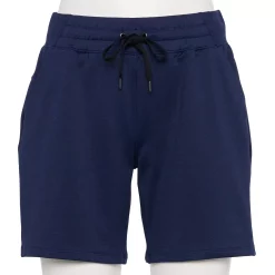 Women's Tek Gear® French Terry Weekend Bermuda Shorts 9 Women's Tek Gear® French Terry Weekend Bermuda Shorts -Tek Gear store 5234596 Navy Romance