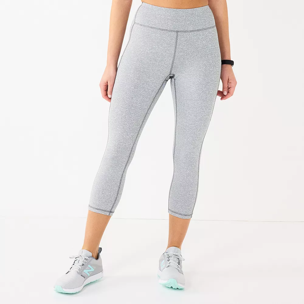 Women's Tek Gear® Core High-Waisted Capri Leggings 3 Women's Tek Gear® Core High-Waisted Capri Leggings - Image 3