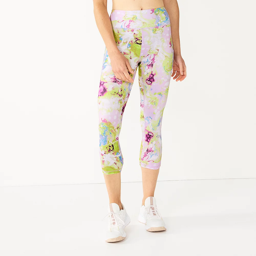 Women's Tek Gear® Core High-Waisted Capri Leggings 1 Women's Tek Gear® Core High-Waisted Capri Leggings