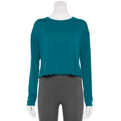 Women's Tek Gear® Core High-Waisted Capri Leggings 43 Women's Tek Gear® Core High-Waisted Capri Leggings -Tek Gear store 5234821 Night Life Teal