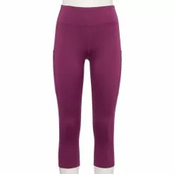 Women's Tek Gear® Core High-Waisted Capri Leggings 46 Women's Tek Gear® Core High-Waisted Capri Leggings -Tek Gear store 5234821 Ravishing Orchid