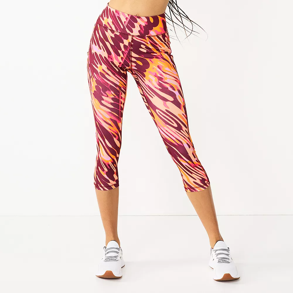 Women's Tek Gear® Core High-Waisted Capri Leggings 20 Women's Tek Gear® Core High-Waisted Capri Leggings - Image 20