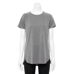 Petite Tek Gear® High Slit Tunic Tee