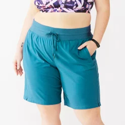 Plus Size Tek Gear® Essential Bermuda Shorts -Tek Gear store 5242807 Spectacular Teal