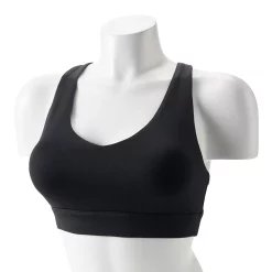 Tek Gear® Core Medium-Impact V-Neck Sports Bra 30 Tek Gear® Core Medium-Impact V-Neck Sports Bra -Tek Gear store 5256799 Black