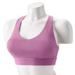 Tek Gear® Core Medium-Impact V-Neck Sports Bra 44 Tek Gear® Core Medium-Impact V-Neck Sports Bra -Tek Gear store 5256799 Luminous Pink