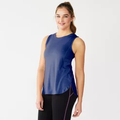 Women's Tek Gear® Easy High-Low Tank 13 Women's Tek Gear® Easy High-Low Tank -Tek Gear store 5273656 Finley Blue