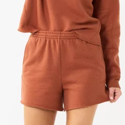 Women's Tek Gear® Ultrasoft Raw-Hem Shorts -Tek Gear store 5523332 Cinnamon Coffee