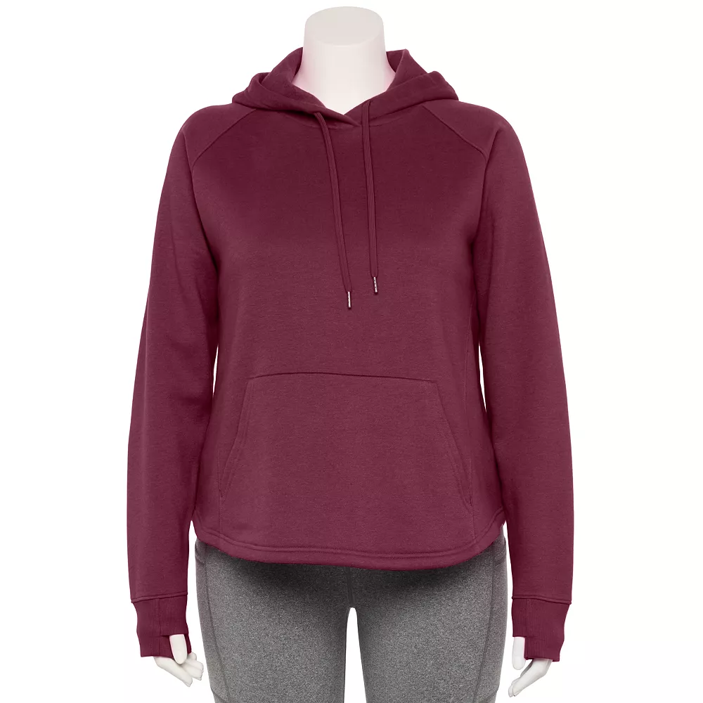 Plus Size Tek Gear® Ultrasoft Fleece Hoodie 10 Plus Size Tek Gear® Ultrasoft Fleece Hoodie - Image 10