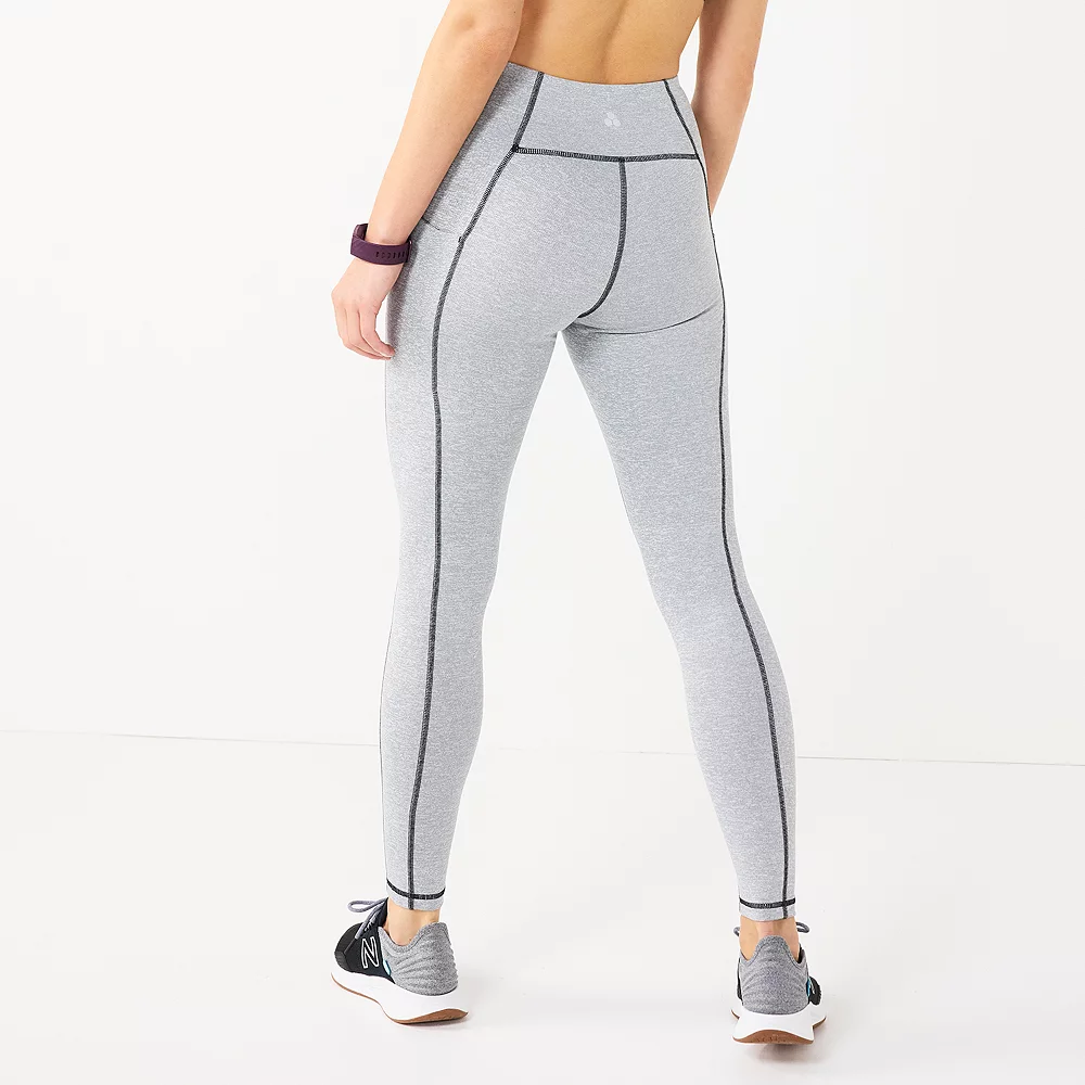 Women's Tek Gear® Ultrastretch High-Waisted Side Pocket Full-Length Leggings 13 Women's Tek Gear® Ultrastretch High-Waisted Side Pocket Full-Length Leggings - Image 13