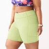 Plus Size Tek Gear® 7-in. Brushed High-Waisted Bike Shorts 12 Plus Size Tek Gear® 7-in. Brushed High-Waisted Bike Shorts -Tek Gear store 5553994 Brisk Mint