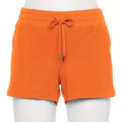 Women's Tek Gear® Essential Drawstring Shorts -Tek Gear store 5557777 Orange Jazz
